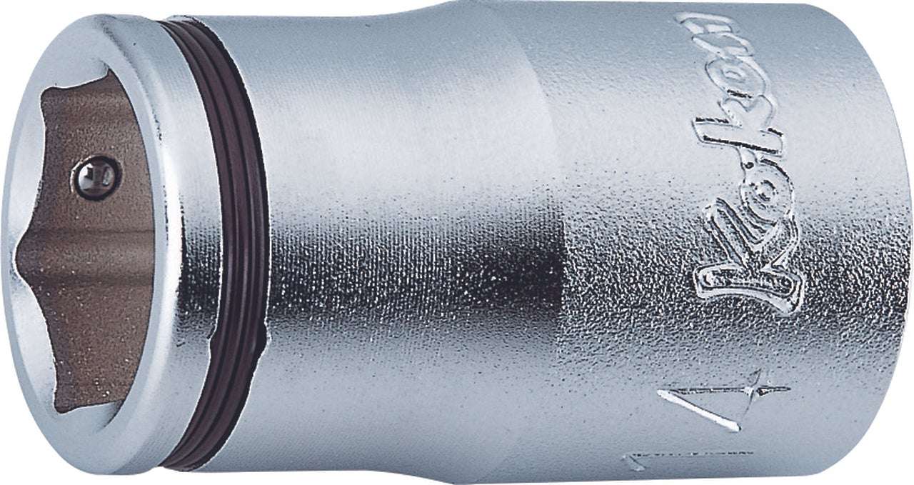 Ko-ken 4450M-27 1/2 Sq. Dr. Socket  27mm Nut Grip Length 40mm