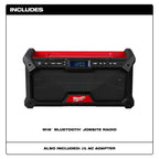 Milwaukee Tool M18 Bluetooth Jobsite Radio w/ 2 Pack of XC5.0 Batteries