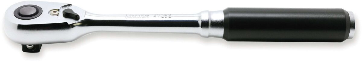 Ko-ken 4749J-380 1/2 Sq. Dr. Ratchet Handle  24 teeth  Length 380mm  Plastic Handle