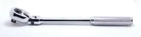 Ko-ken 4774NB 1/2 Sq. Dr. Ratchet Handle  24 teeth Flexible Head Length 330mm Push Button Metal Handle