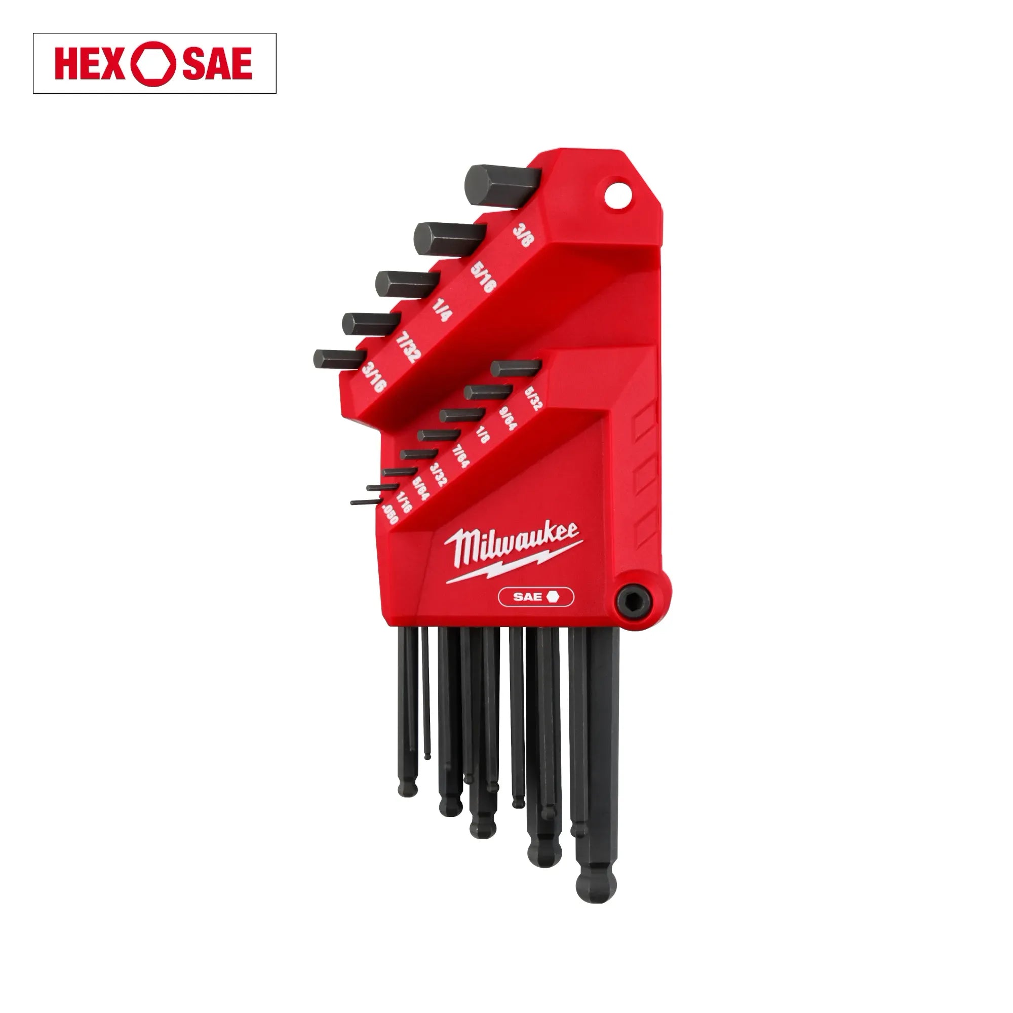 13-Key Ball End L-Style Hex Key Set - SAE Main image