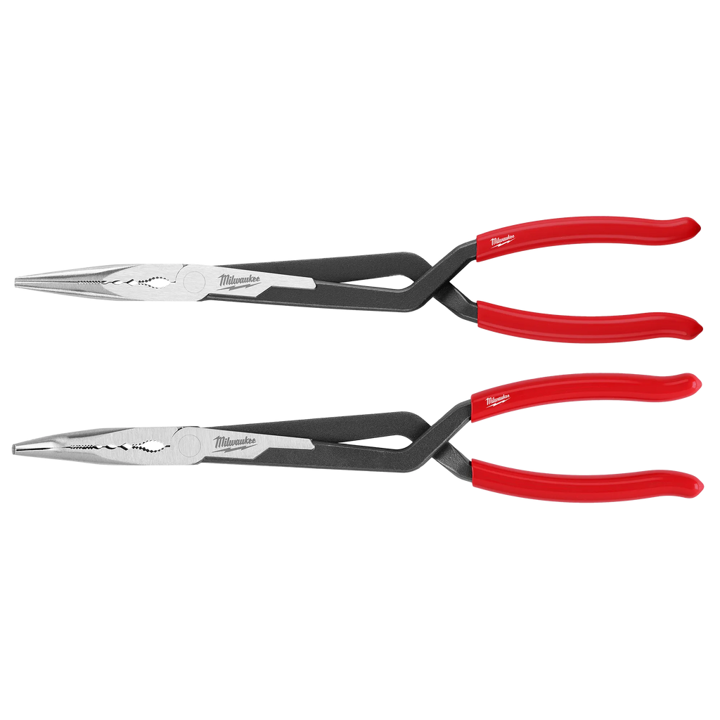 Milwaukee 2PC Long Reach Pliers Set