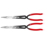 Milwaukee 2PC Long Reach Pliers Set