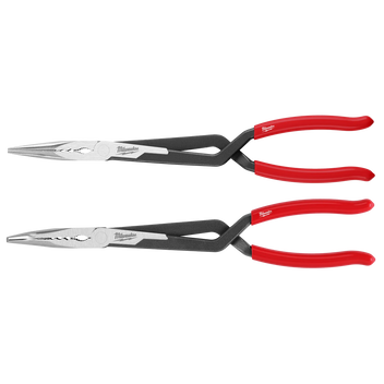 Milwaukee 2PC Long Reach Pliers Set