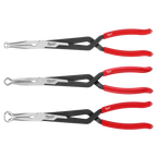 Milwaukee 3PC Long Reach Hose Grip Pliers Set