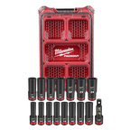 SHOCKWAVE Impact Duty™ Socket 1/2” Dr 15PC SAE PACKOUT Set