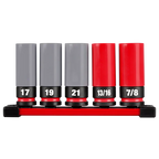 SHOCKWAVE Impact Duty™ 1/2 Drive SAE & Metric 5PC Lug Nut Wheel Socket Set