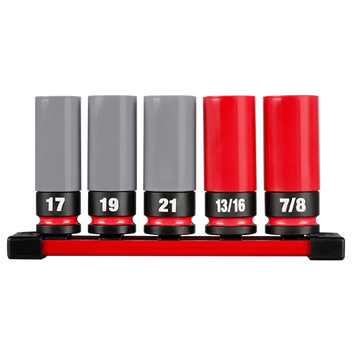 SHOCKWAVE Impact Duty™ 1/2 Drive SAE & Metric 5PC Lug Nut Wheel Socket Set