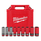 SHOCKWAVE Impact Duty™ 1/2 Drive SAE & Metric 9PC Lug Nut Wheel Socket Set