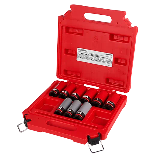 SHOCKWAVE Impact Duty™ 1/2 Drive SAE & Metric 9PC Lug Nut Wheel Socket Set