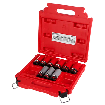 SHOCKWAVE Impact Duty™ 1/2 Drive SAE & Metric 9PC Lug Nut Wheel Socket Set
