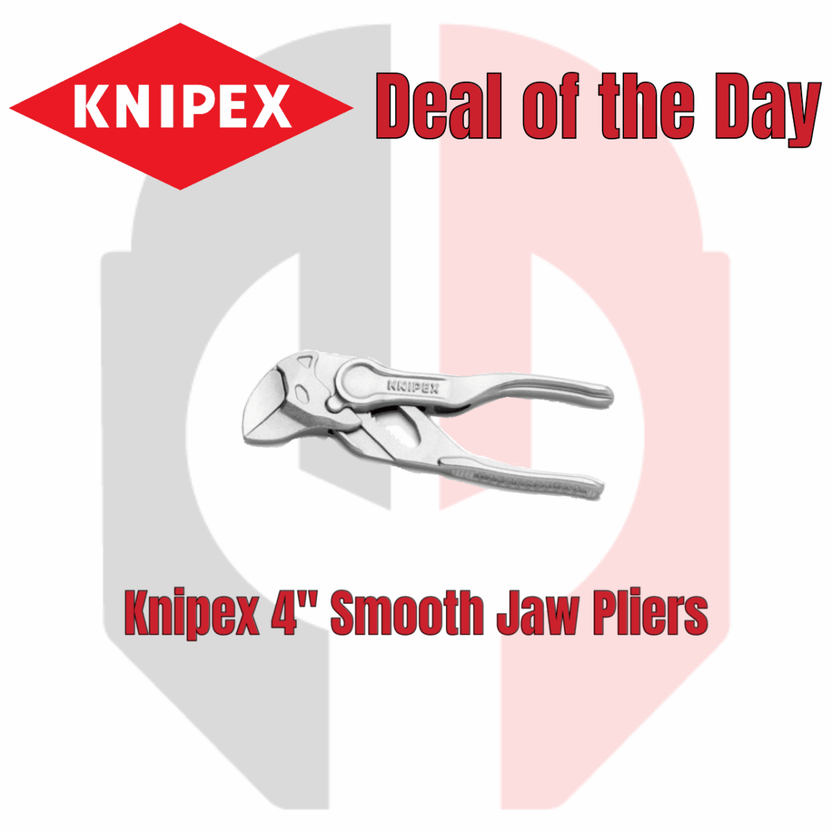 Knipex 4” Smooth Jaw Pliers Main image