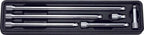 1/4 Sq. Dr. Wobble-Fix Extension Bar Set 28-250mm ABS Tray 6 pieces