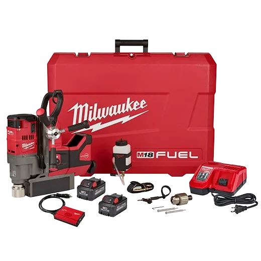 Milwaukee Tool M18 FUEL 1-1/2" Lineman Magnetic Drill High Demand Kit Main image