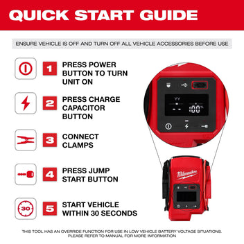 M18™ HOTSHOT™ Jump Starter.    ((  IN STOCK. ))