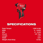 Milwaukee Tool M12 Subcompact Brushless 2-Tool Combo Kit