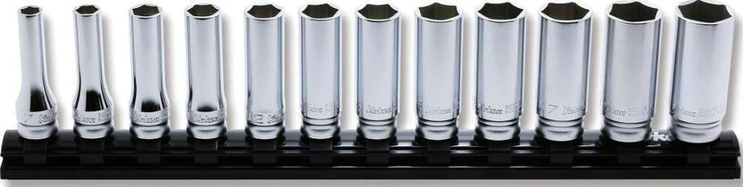 3/8 Sq. Dr. Socket set 7-19mm 6 point Length 300mm Z-series 12 pieces Main image