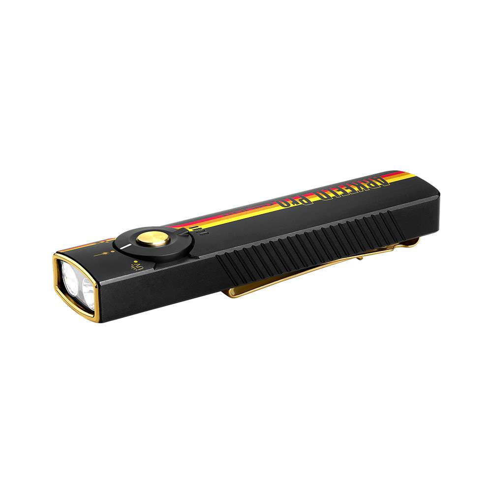 Arkfeld Pro Flat EDC Flashlight with LED Light UV and Laser