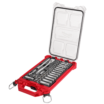 3/8in 32pc Ratchet and Socket Set in PACKOUT - MM