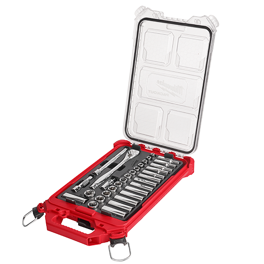 3/8in 32pc Ratchet and Socket Set in PACKOUT - MM Main image
