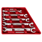 5pc Double End Flare Nut Wrench Set - SAE