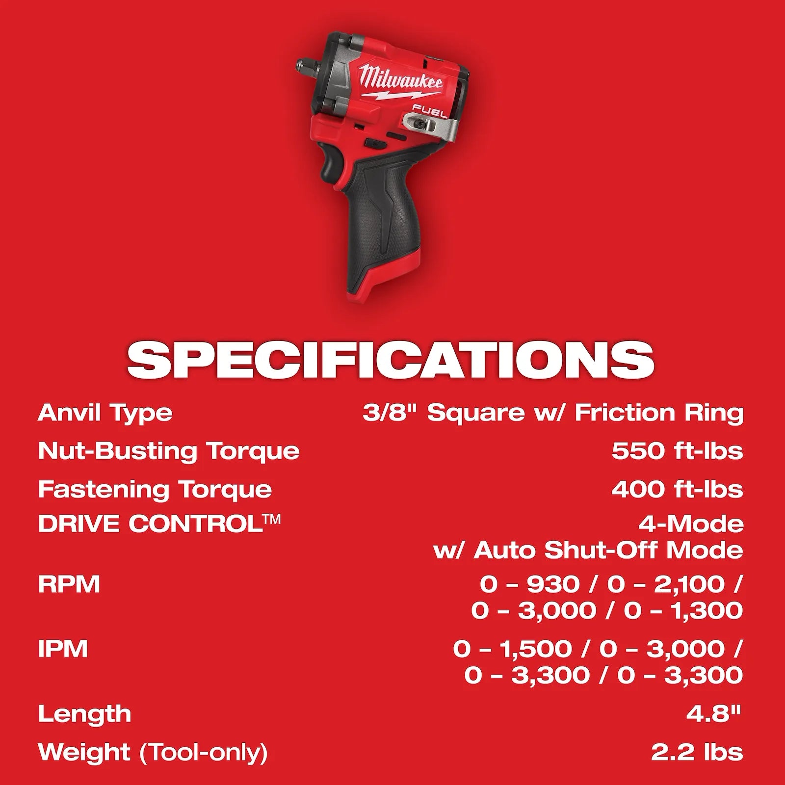 Milwaukee Tool M12 FUEL 3-Tool Combo Kit w/ FREE Cutoff Tool