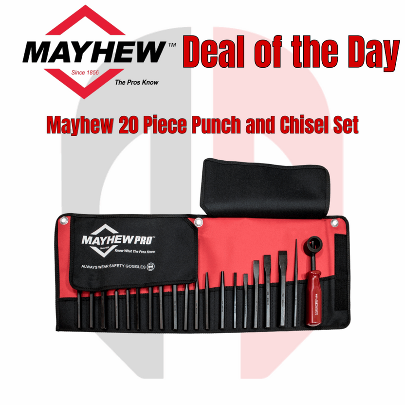 Mayhew 20 Piece Punch and Chisel Set Main image