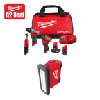 NEW Milwaukee Tool M12 FUEL 3-Tool Combo Kit w/ FREE Item