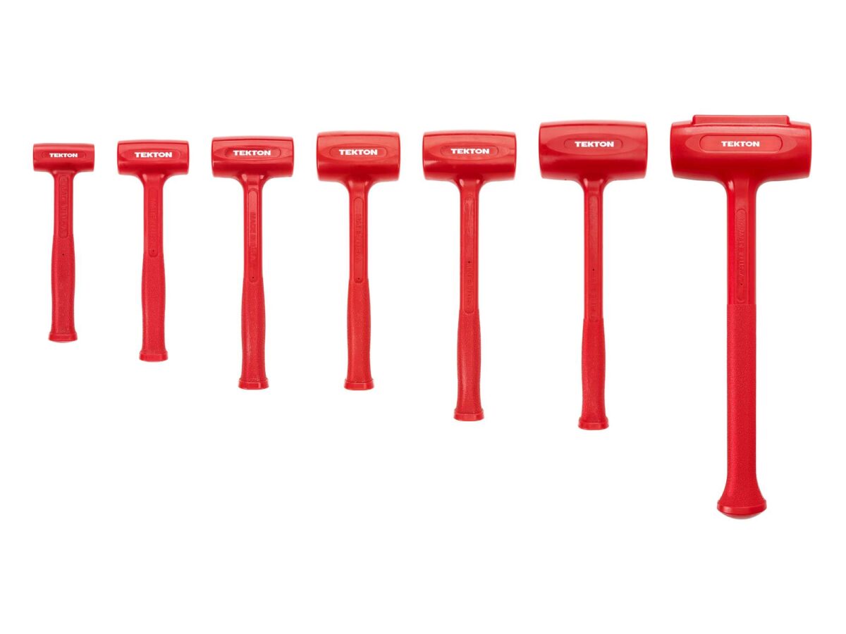 TEKTON Dead Blow Hammer Set, 7-Piece (13, 21, 26, 39, 45, 53, 88 oz.) | HDB93003 Main image