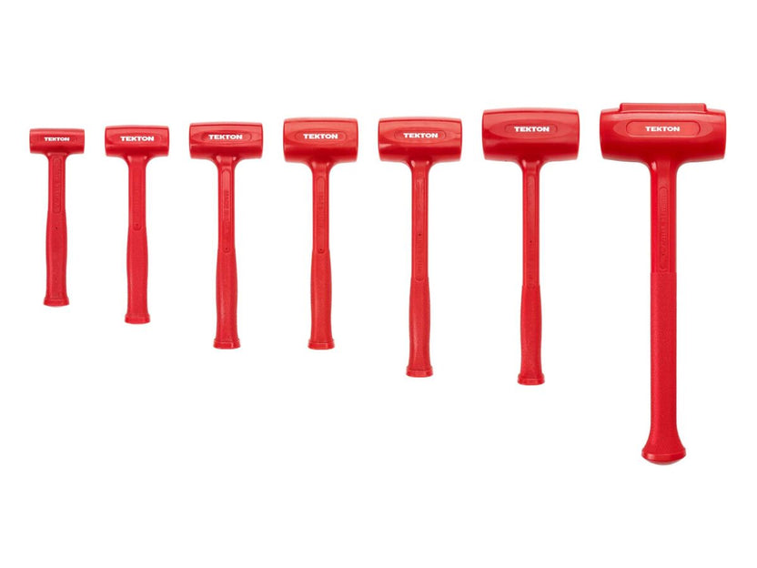 TEKTON Dead Blow Hammer Set, 7-Piece (13, 21, 26, 39, 45, 53, 88 oz.) | HDB93003 Main image