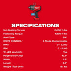 PREORDER: Milwaukee M18 FUEL™ 3/4" High Torque Impact Wrench w/ ONE-KEY™