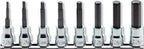3/8 Sq. Dr. Bit Socket set 3mm-12mm Hex Length 200mm 8 pieces