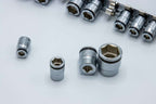 1/4 Sq. Dr. Socket set 5-14mm Nut Grip Length 150mm 11 pieces