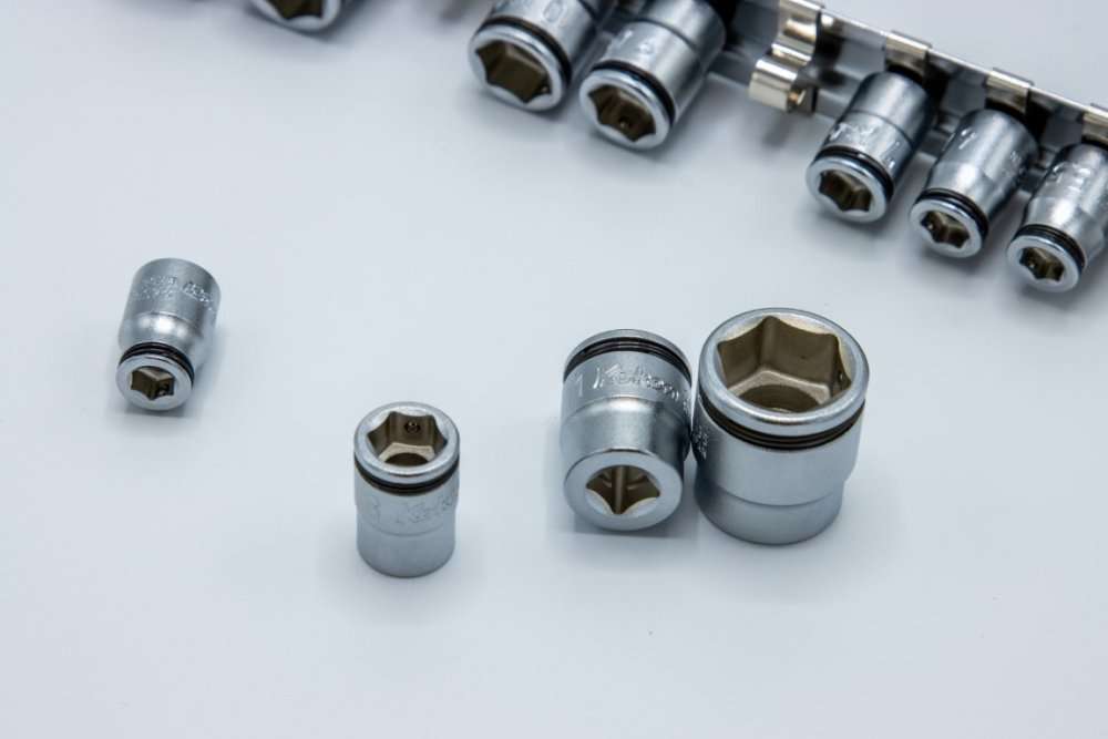 1/4 Sq. Dr. Socket set 5-14mm Nut Grip Length 150mm 11 pieces