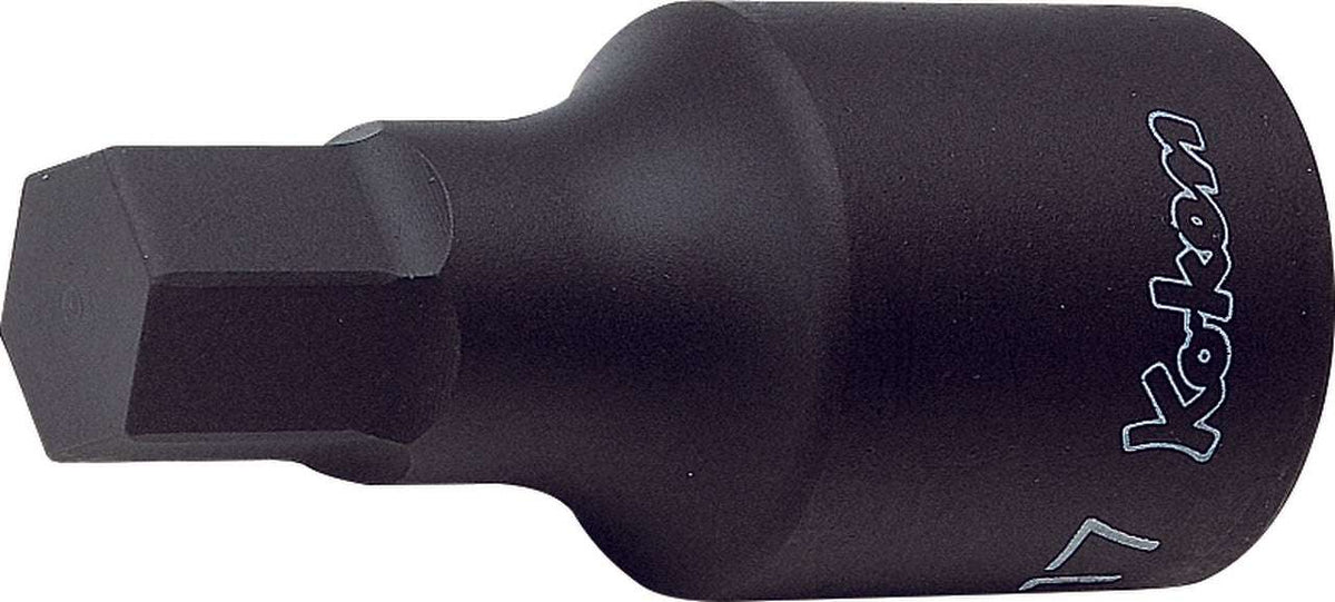 Ko-ken 6012M.75-15 3/4 Sq. Dr. Bit Socket  15mm Hex Length 75mm