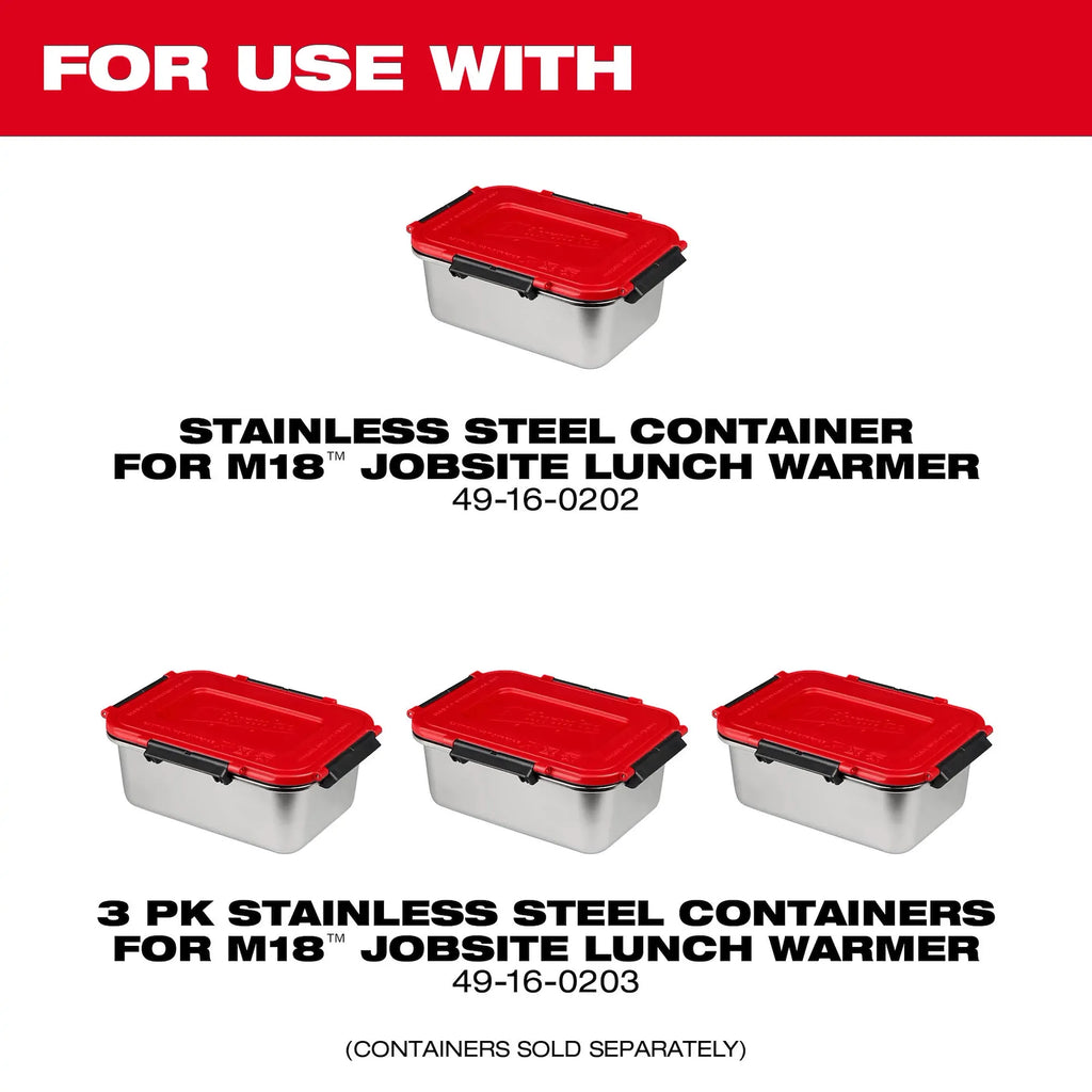 Milwaukee Tool M18 JOBSITE LUNCH WARMER