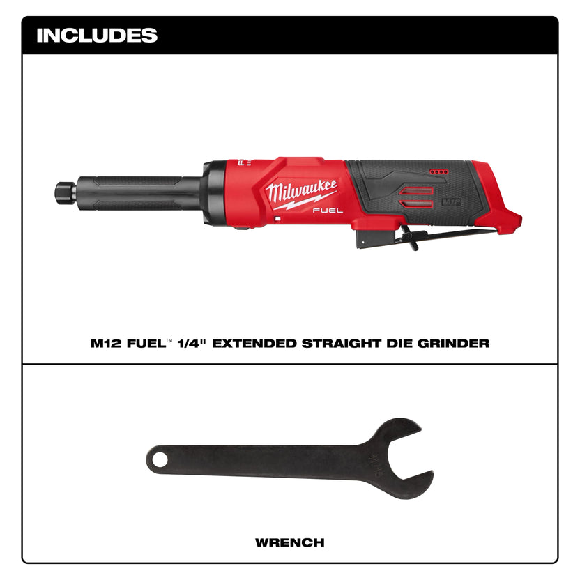 M12 FUEL™ 1/4" Extended Die Grinder Secondary image