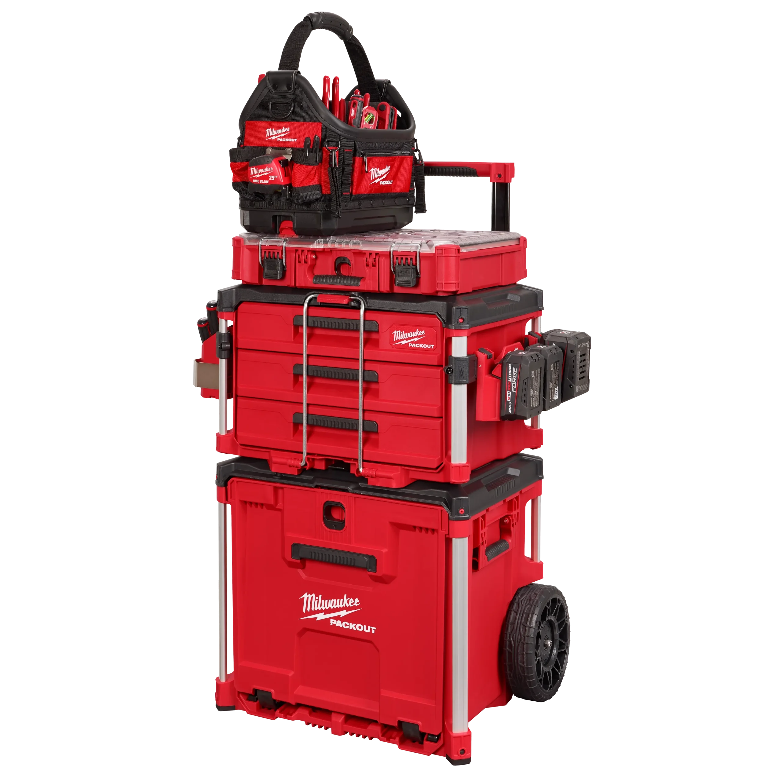 Milwaukee Tool PACKOUT Rolling Drawer Tool Box