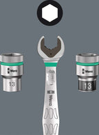 TOOL-CHECK PLUS BITS ASSORTMENT WITH RATCHET + SOCKETS
