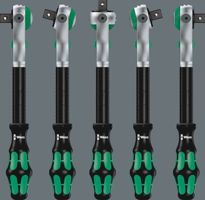 8100 SB 6 ZYKLOP SPEED RATCHET SET 3/8 29 PCS RATCHET SET 3/8" DRIVE METRIC