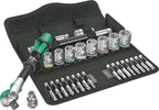 8100 SB 6 ZYKLOP SPEED RATCHET SET 3/8 29 PCS RATCHET SET 3/8" DRIVE METRIC