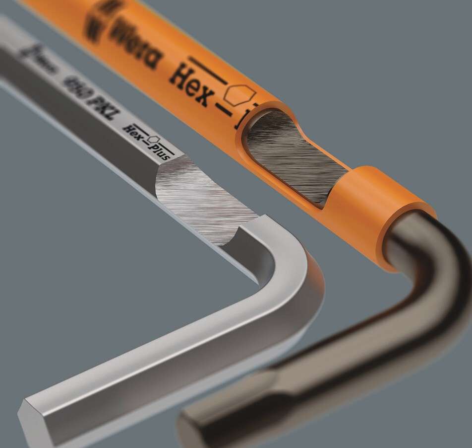 950 SPKL/9 SM N MULTICOLOUR SB LONG ARM HEX KEY SET (SB Packaging, Clip)
