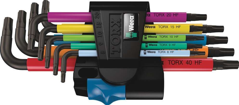967/9 TX MULTICOLOUR HF 1 L-KEY SET WITH HOLDING FUNCTION 9 PC Main image