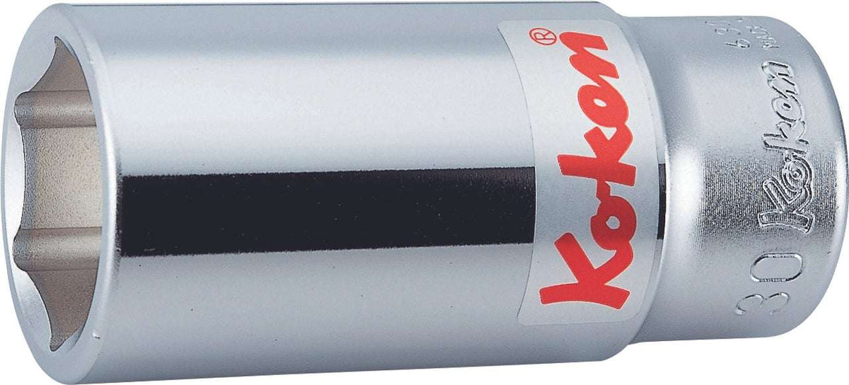 Ko-ken 6300M-22 3/4 Sq. Dr. Socket  22mm 6 point Length 90mm