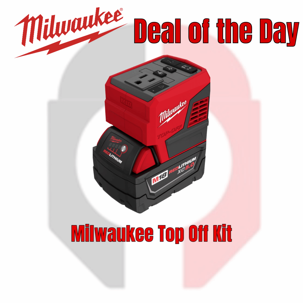 Milwaukee Top Off Kit Main image