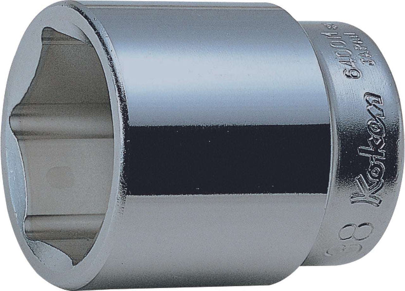 Ko-ken 6400M-50 3/4 Sq. Dr. Socket  50mm 6 point Length 68mm Main image