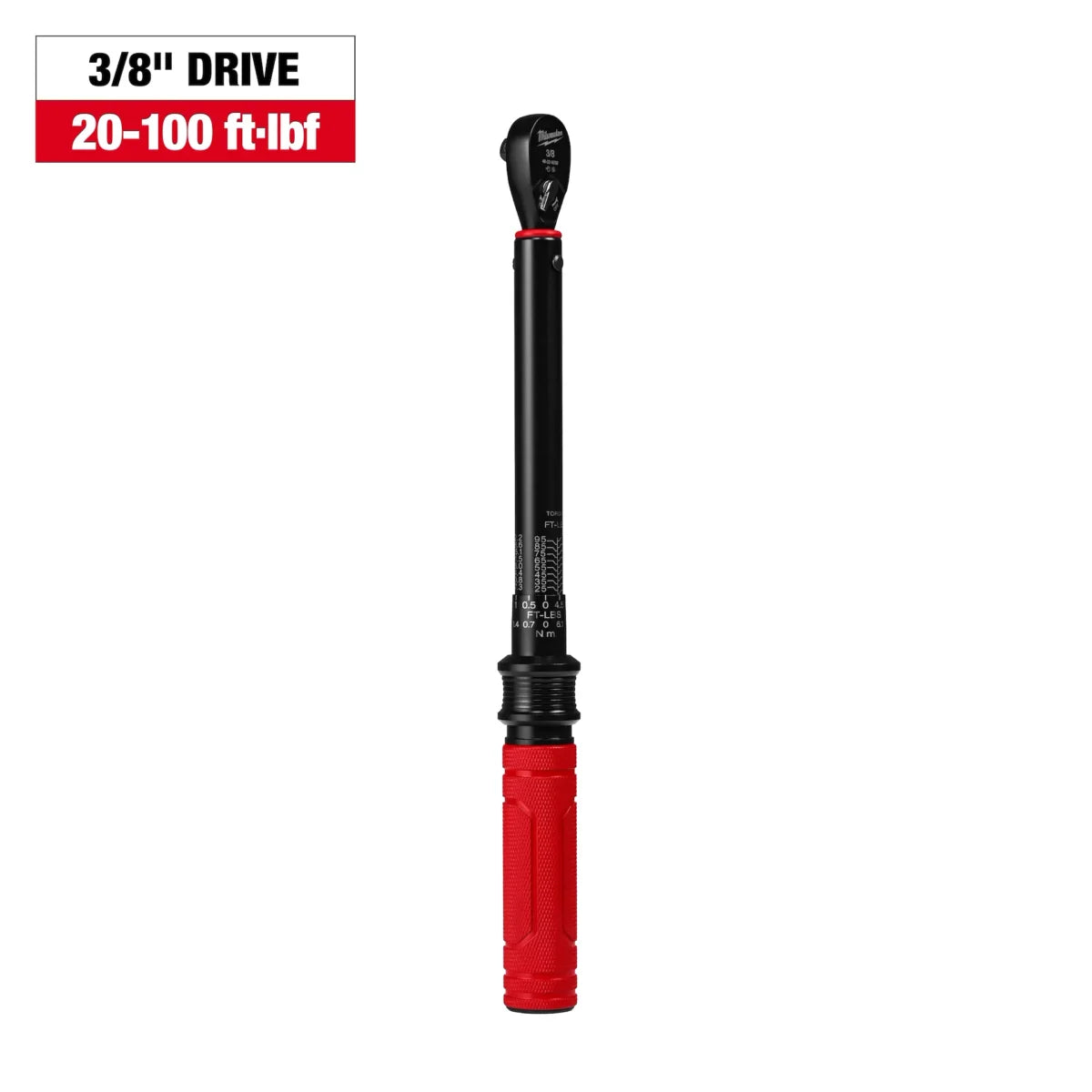 PREORDER: Milwaukee Tool 1/2 Inch Drive Click Torque Wrench 50-250 ft-lbf