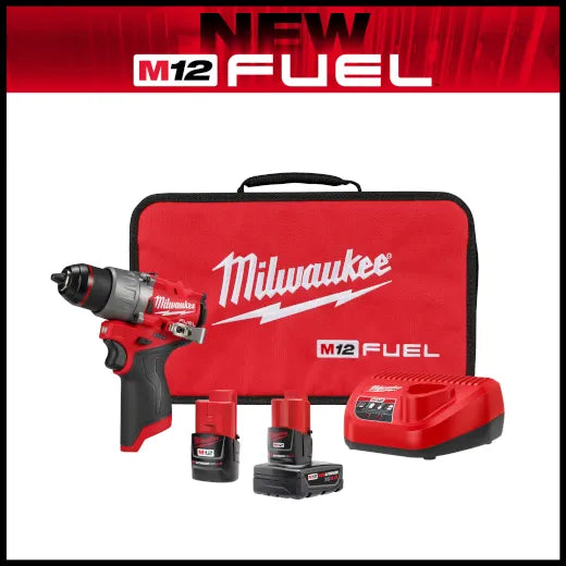 Milwaukee Tool M12 FUEL 1/2" Drill-Driver Kit Main image