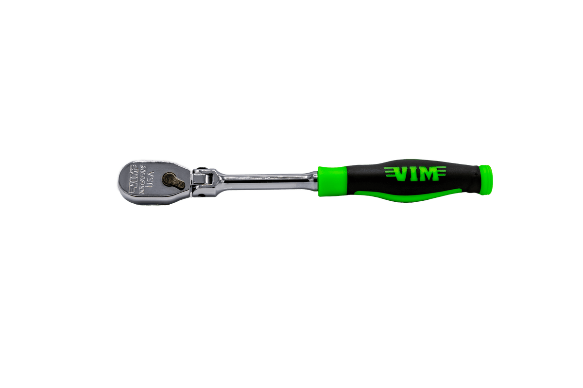 VIM Tools- MVRK 1/4" Drive 6" Flex Head Ratchet