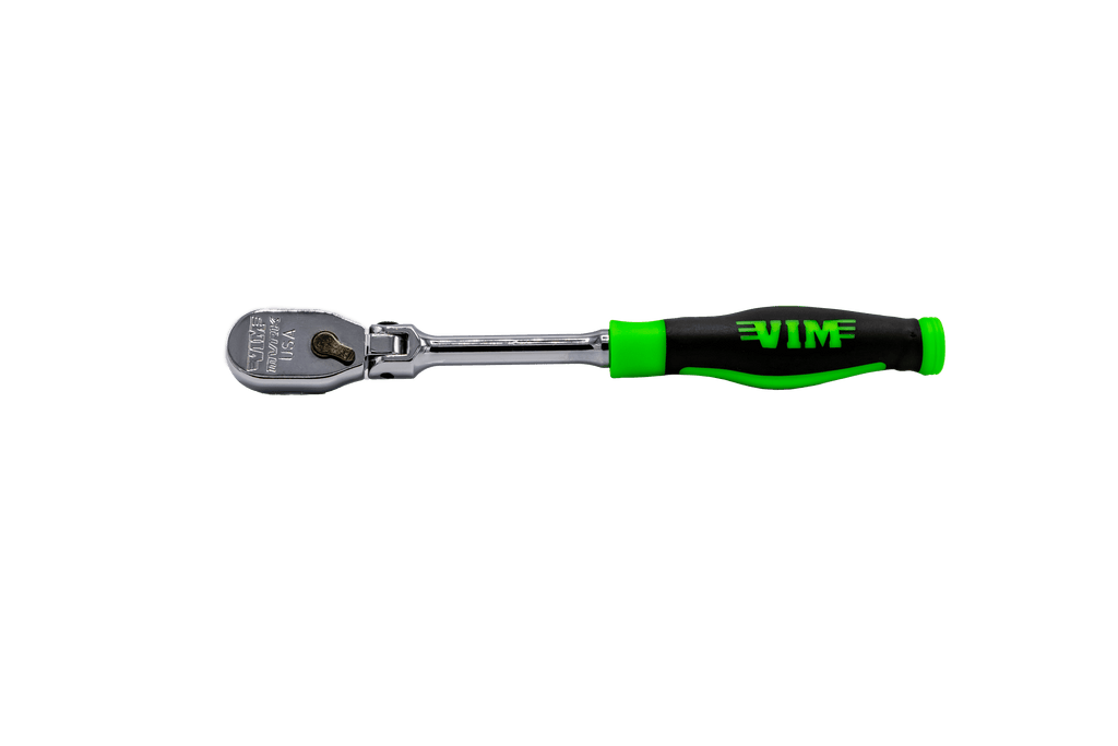 VIM Tools- MVRK 1/4" Drive 6" Flex Head Ratchet